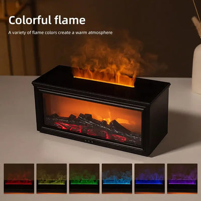 Colorful Flame Fireplace Aroma Diffuser