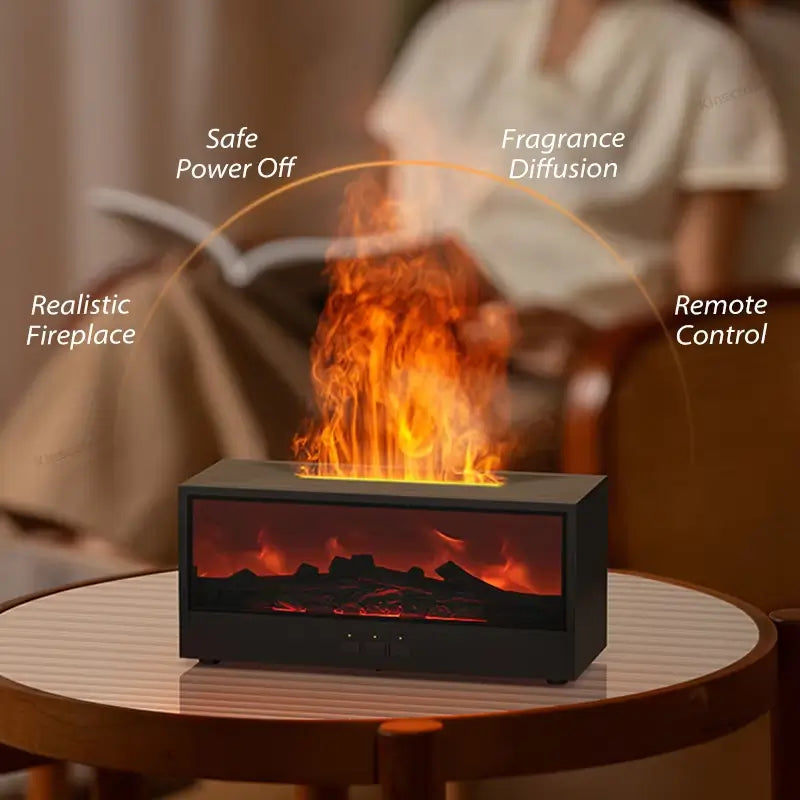 Colorful Flame Fireplace Aroma Diffuser