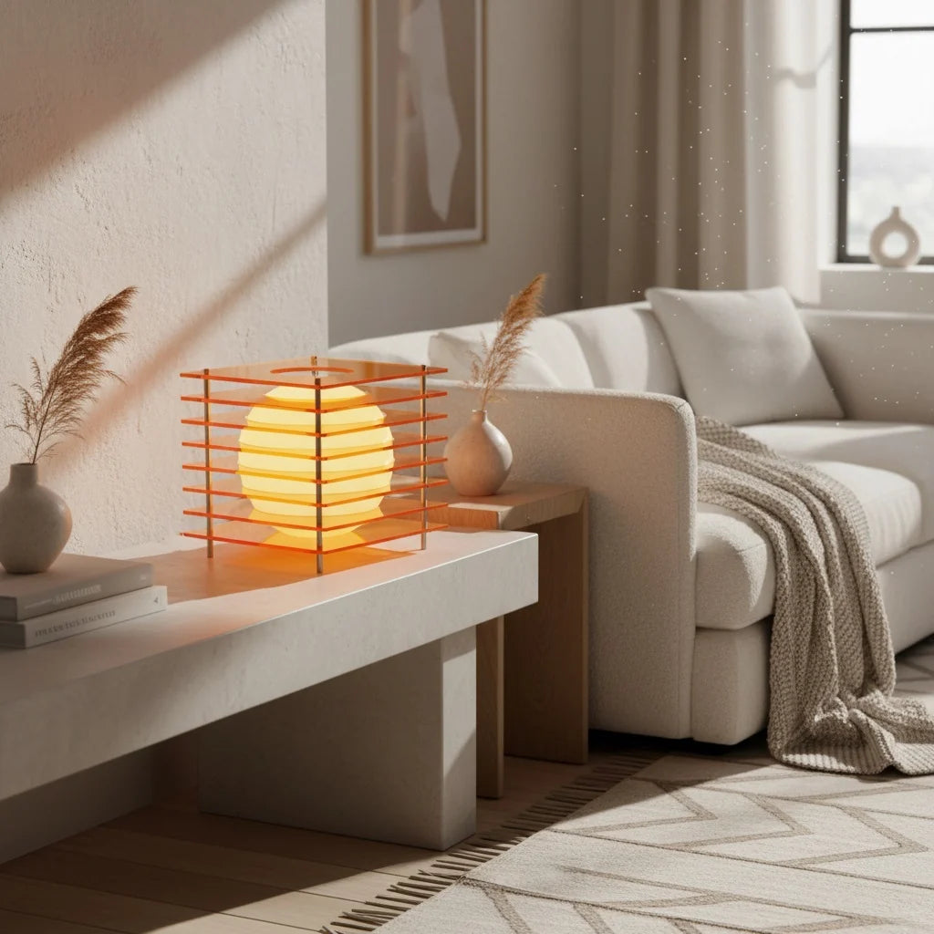 Acrylic Thousand Layer Moon LED Lamp